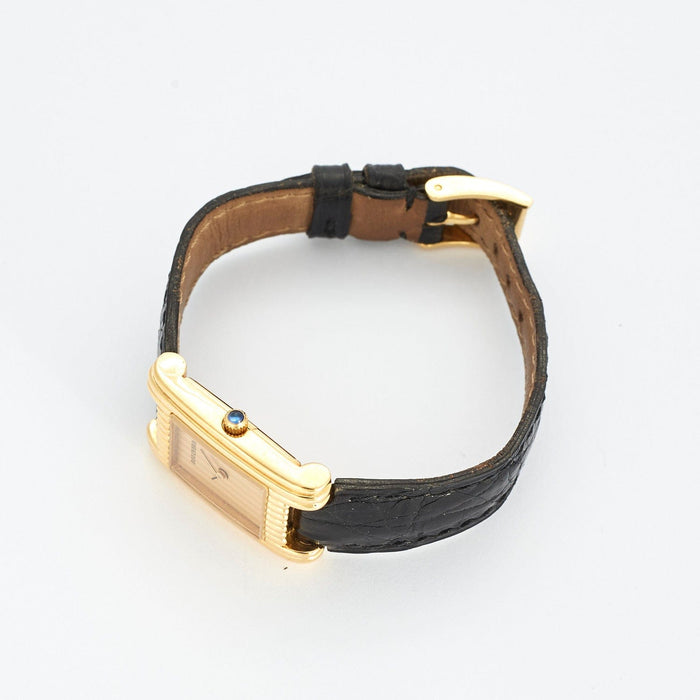 Montre Boucheron - Reflet - Montre Or jaune et bracelet cuir 58 Facettes DV0622-1