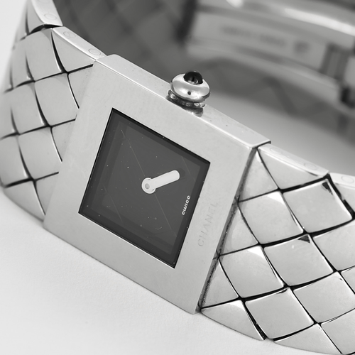 Montre CHANEL - Matelassé - Montre en acier 58 Facettes DV9943-23