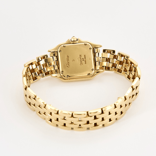 Montre Cartier Montre Panthere en or jaune et diamants 58 Facettes DV23181-1