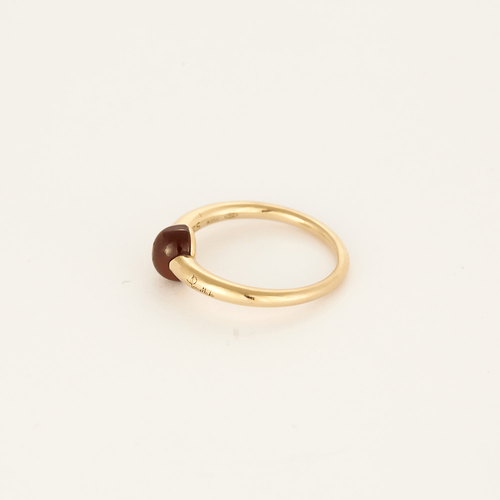 Bague 54 Pomellato - M'ama non M'ama - Bague en or rose et grenat hessonite 58 Facettes DV25951-3-54-3