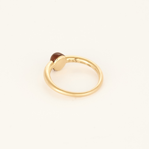 Bague 54 Pomellato - M'ama non M'ama - Bague en or rose et grenat hessonite 58 Facettes DV25951-3-54-3