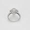 Bague 55 VAN CLEEF & ARPELS - Bague Vintage Alhambra en or blanc et diamants 58 Facettes DV0315-16-DV0882-1