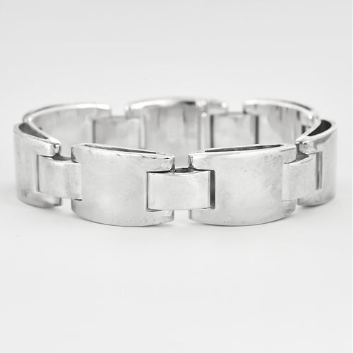 Bracelet Hermès - Bracelet articulé en argent 58 Facettes DV26811-1