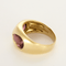 Bague 55 HERMES Paris - Vintage - Bague en or jaune et tourmalines roses. 58 Facettes DV26850-1