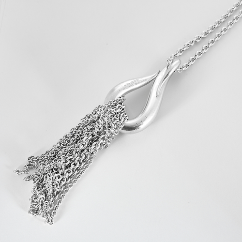 Collier HERMES - Licol - Collier en argent 58 Facettes DV0184-25