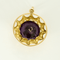 Pendentif Pendentif en or jaune, améthyste à motif floral stylisé 58 Facettes DV0013-34