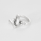 Bague 45 HERMES - Croisette - Petit modèle - Bague en argent 58 Facettes DV0120-21