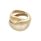 Bague 51 POMELLATO – Double bague en or jaune et or gris. 58 Facettes DV27468-17-51-2