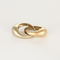 Bague 51 POMELLATO – Double bague en or jaune et or gris. 58 Facettes DV27468-17-51-2