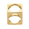 Pendentif Dinh Van Le Pavé - Pendentif vintage en or jaune 18K 58 Facettes 58FC128