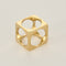 Pendentif Dinh Van Le Pavé - Pendentif vintage en or jaune 18K 58 Facettes 58FC128