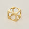 Pendentif Dinh Van Le Pavé - Pendentif vintage en or jaune 18K 58 Facettes 58FC128