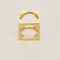 Pendentif Dinh Van Le Pavé - Pendentif vintage en or jaune 18K 58 Facettes 58FC128