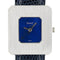 Montre Piaget Protocole 99042 - Montre rectangulaire ultra-plate en or blanc, cadran lapis-lazuli 58 Facettes