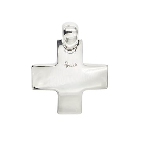 Pendentif Pomellato - Pendentif croix grecque en argent 925 58 Facettes 41360