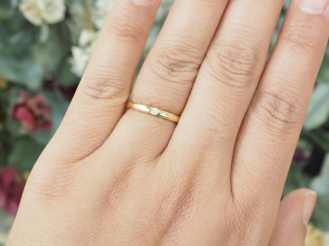 Bague 53 Pomellato Lucciole - Bague en or jaune 18 carats et diamant 58 Facettes 33702