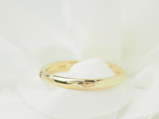 Bague 53 Pomellato Lucciole - Bague en or jaune 18 carats et diamant 58 Facettes 33702