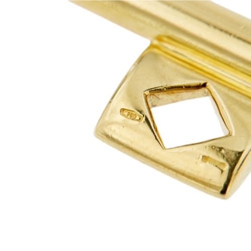 Pendentif Pomellato - Pendentif clé en or jaune 18 ct 58 Facettes 28565