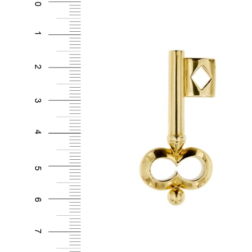 Pendentif Pomellato - Pendentif clé en or jaune 18 ct 58 Facettes 28565