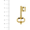Pendentif Pomellato - Pendentif clé en or jaune 18 ct 58 Facettes 28565