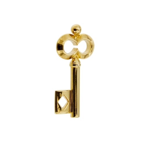 Pendentif Pomellato - Pendentif clé en or jaune 18 ct 58 Facettes 28565