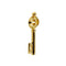 Pendentif Pomellato - Pendentif clé en or jaune 18 ct 58 Facettes 28565