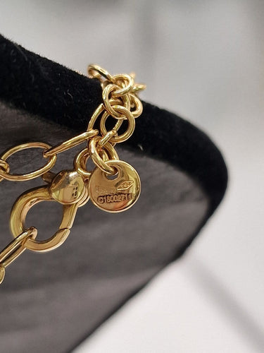 Collier Pomellato Capri - Collier en or rose 18 ct et émail 58 Facettes CV-043