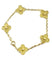 Bracelet Van Cleef & Arpels Vintage Alhambra - Bracelet en or jaune 18K 58 Facettes VCA BRA