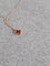 Collier Van Cleef & Arpels Sweet Alhambra - Collier en or rose et cornaline 58 Facettes Jnci36