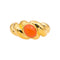 Bague 49.5 Van Cleef & Arpels Bague Vintage  Or jaune Corail 58 Facettes 5488796CN
