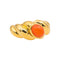 Bague 49.5 Van Cleef & Arpels Bague Vintage  Or jaune Corail 58 Facettes 5488796CN