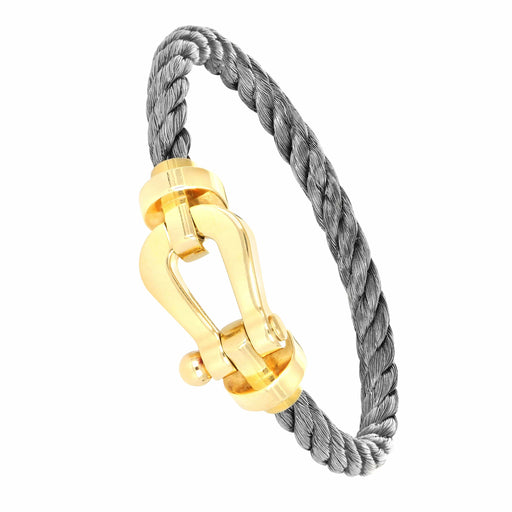 Bracelet 14 FRED - Bracelet Manille Or jaune 58 Facettes 62000146