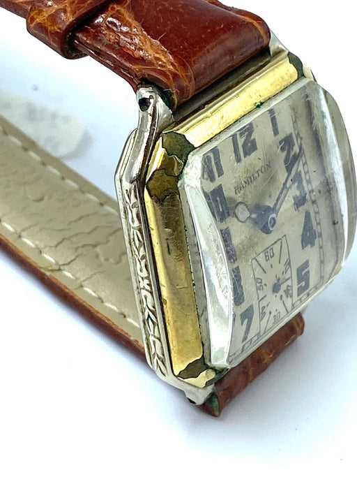 Montre Montre Hamilton - Coin coupé carré - 1926 - 1901-1949 58 Facettes