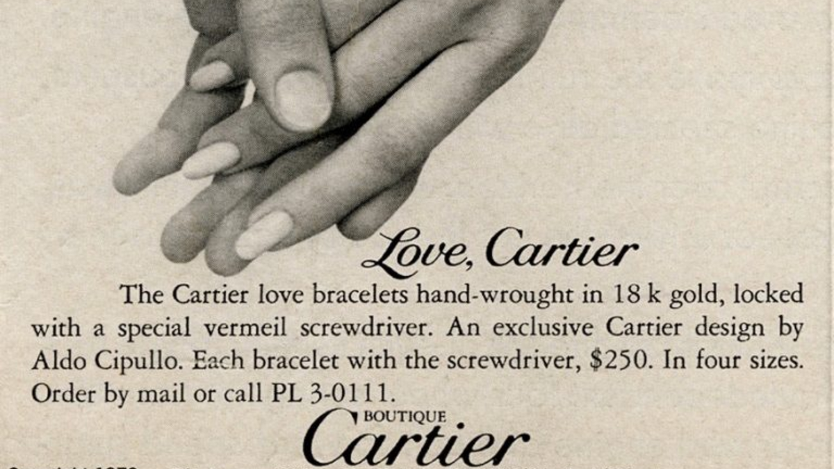 Comment le bracelet Love de Cartier est-il devenu si iconique