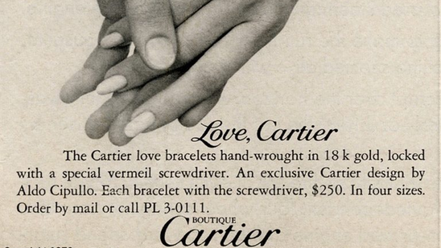 La bague Cartier Love d'occasion