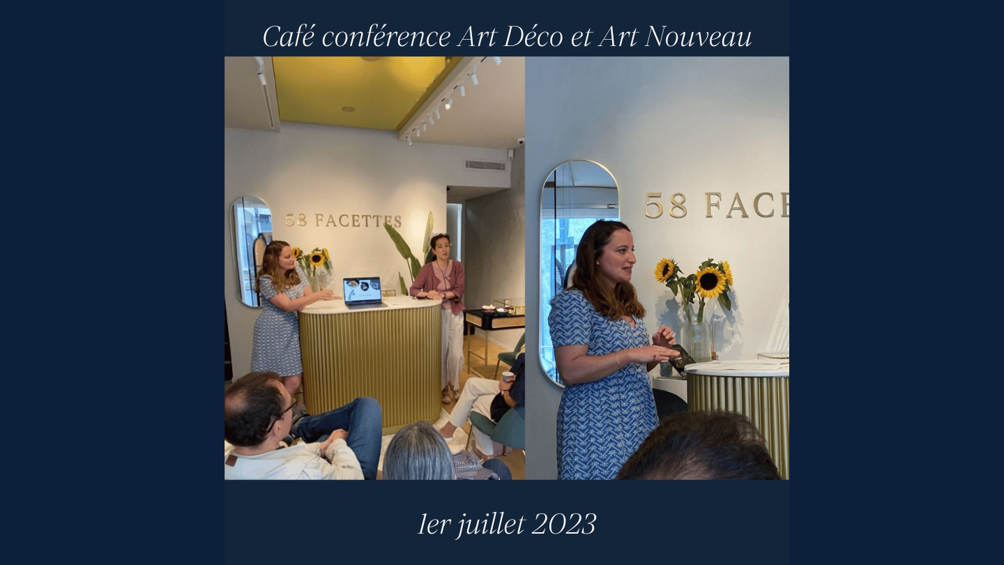 Café-Conférence sur l'Art déco et l'Art nouveau