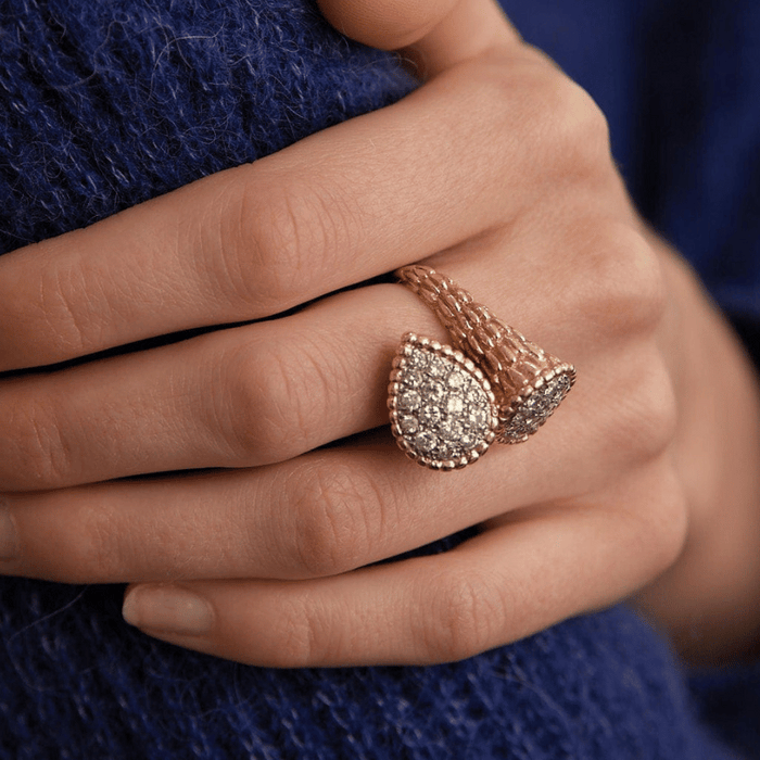 Le prix d'une bague Boucheron Serpent Bohème vintage ou neuve