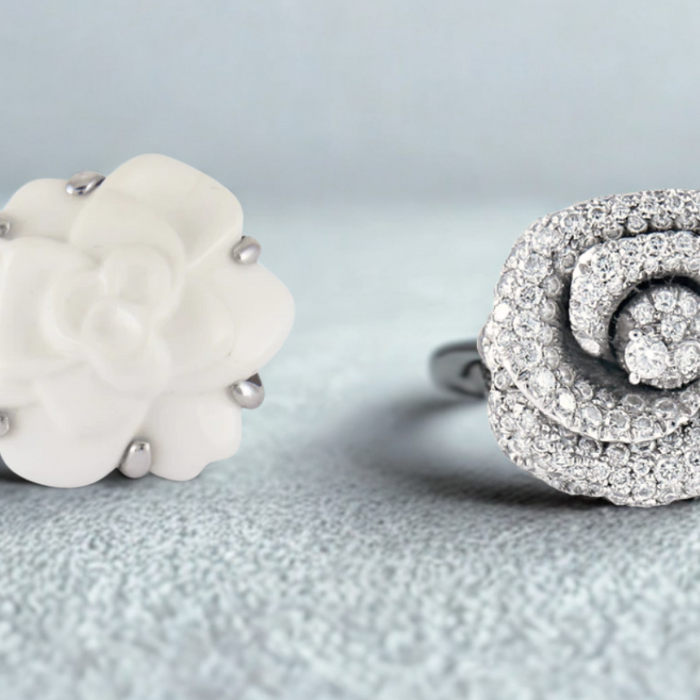 Duel floral dans la joaillerie : le Camélia de Chanel ou la Rose de Dior ?