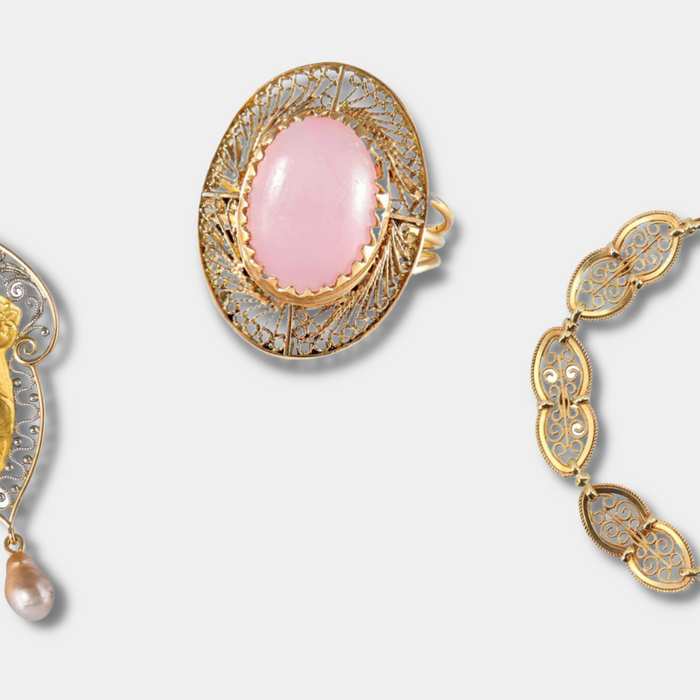 Le filigrane, une tradition du bijou ancien et vintage