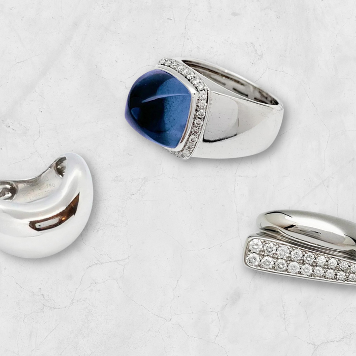 Les bagues emblématiques de Fred : Pain de sucre, Success, Mouvementée