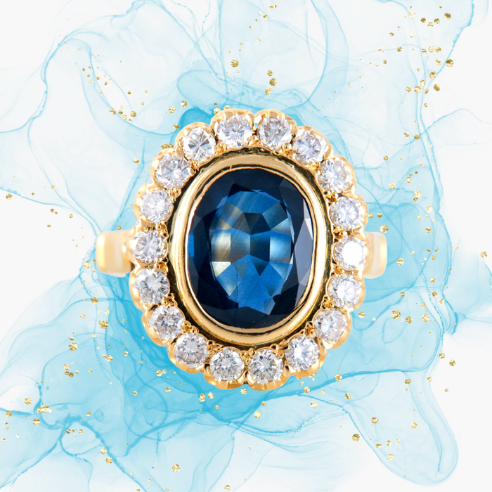 Top 5 bijoux bleus et or