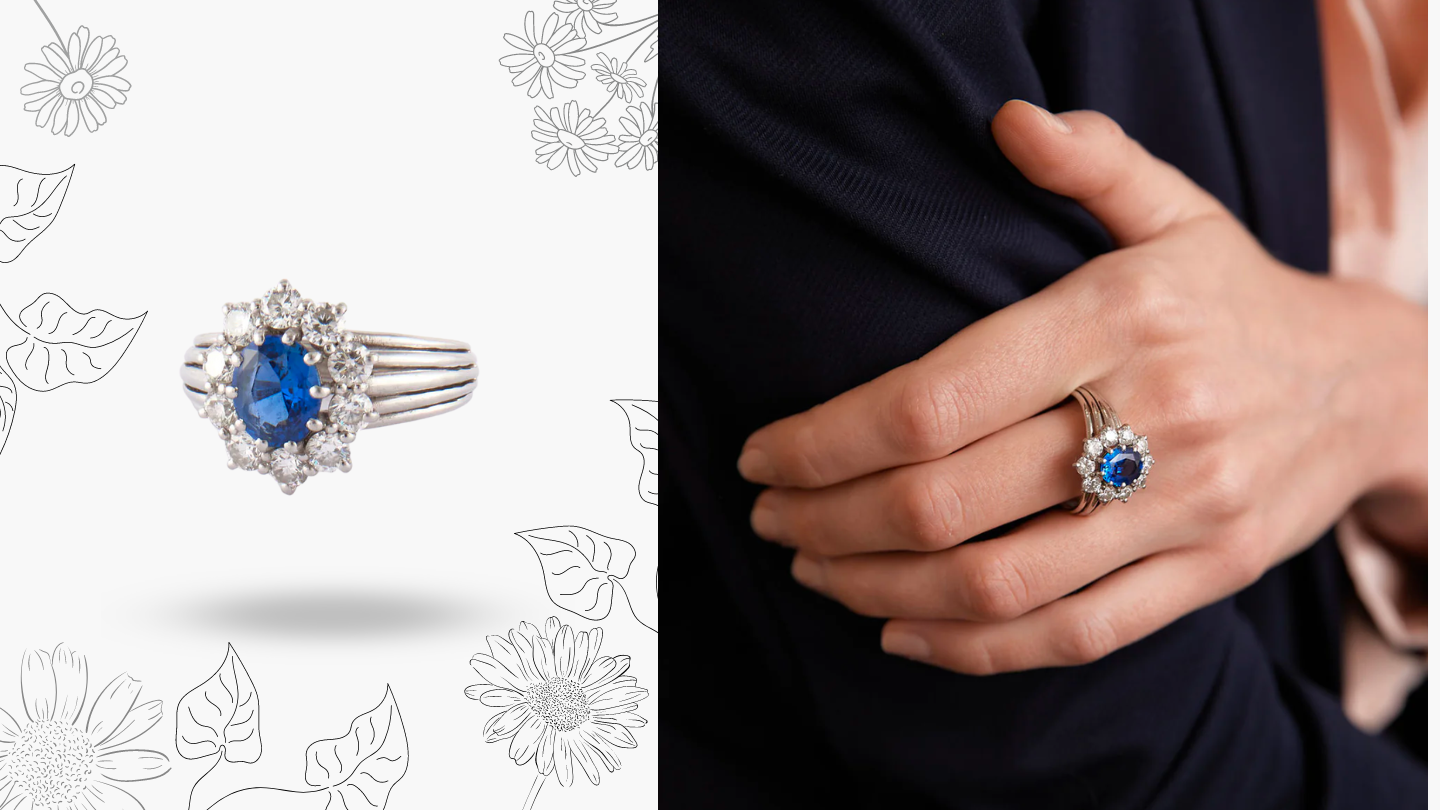 Focus : La bague marguerite