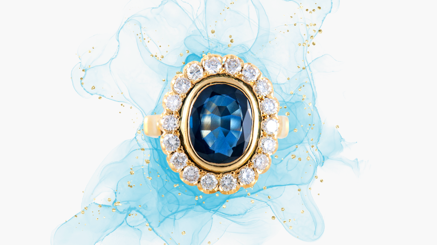 Top 5 bijoux bleus et or