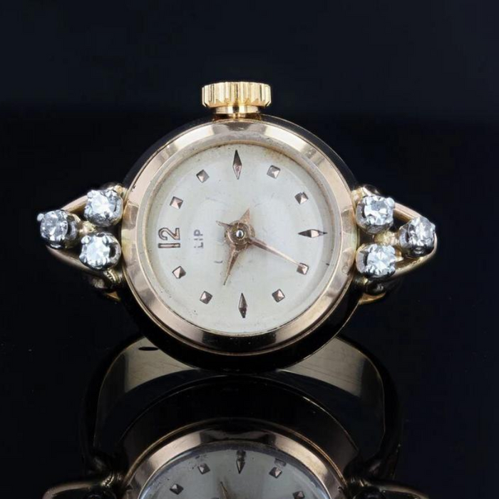 La montre se réinvente en bague : la bague-montre