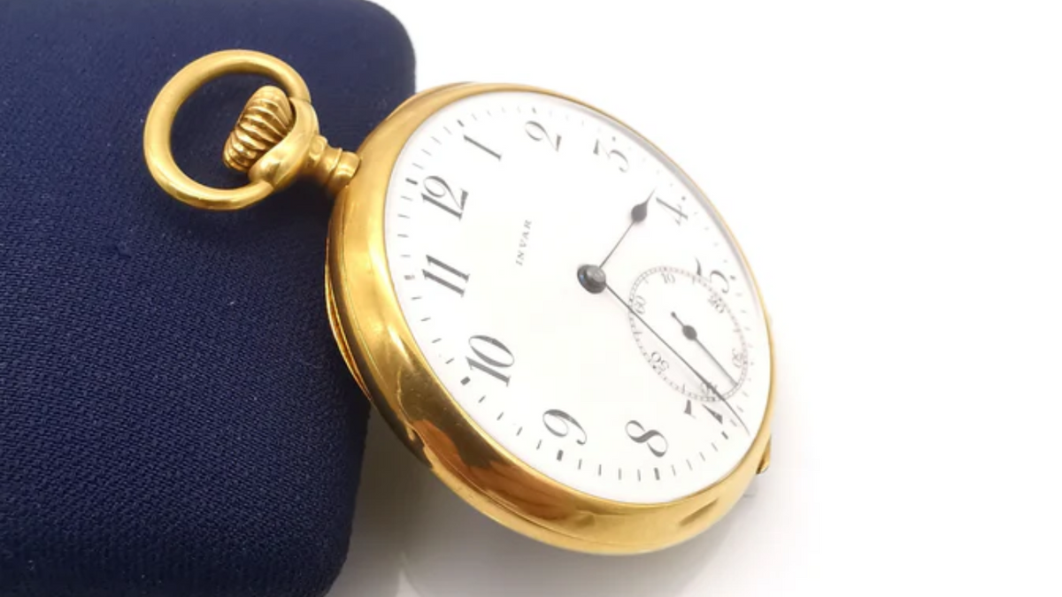 Mouvement De Montre Gousset JEJ – Pièce D'occasion Pour Restauration