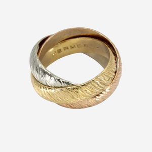 Bague hermès or