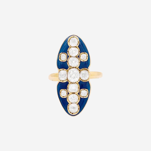 Bague marquise ancienne
