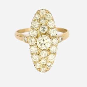 Bague Marquise diamant