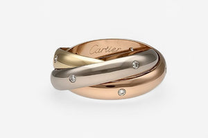 Bague de marque et signée