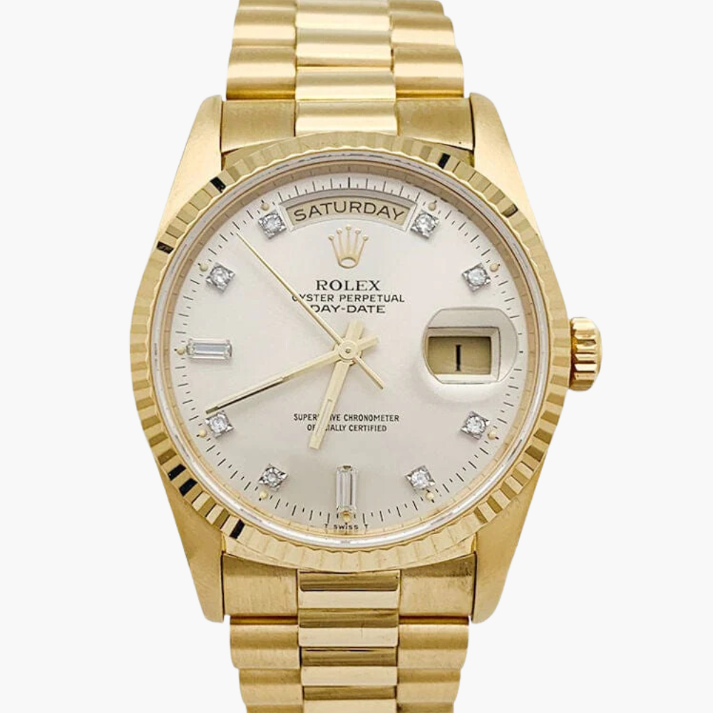 Montre Rolex Day Date Montres de luxe certifiées 58 Facettes